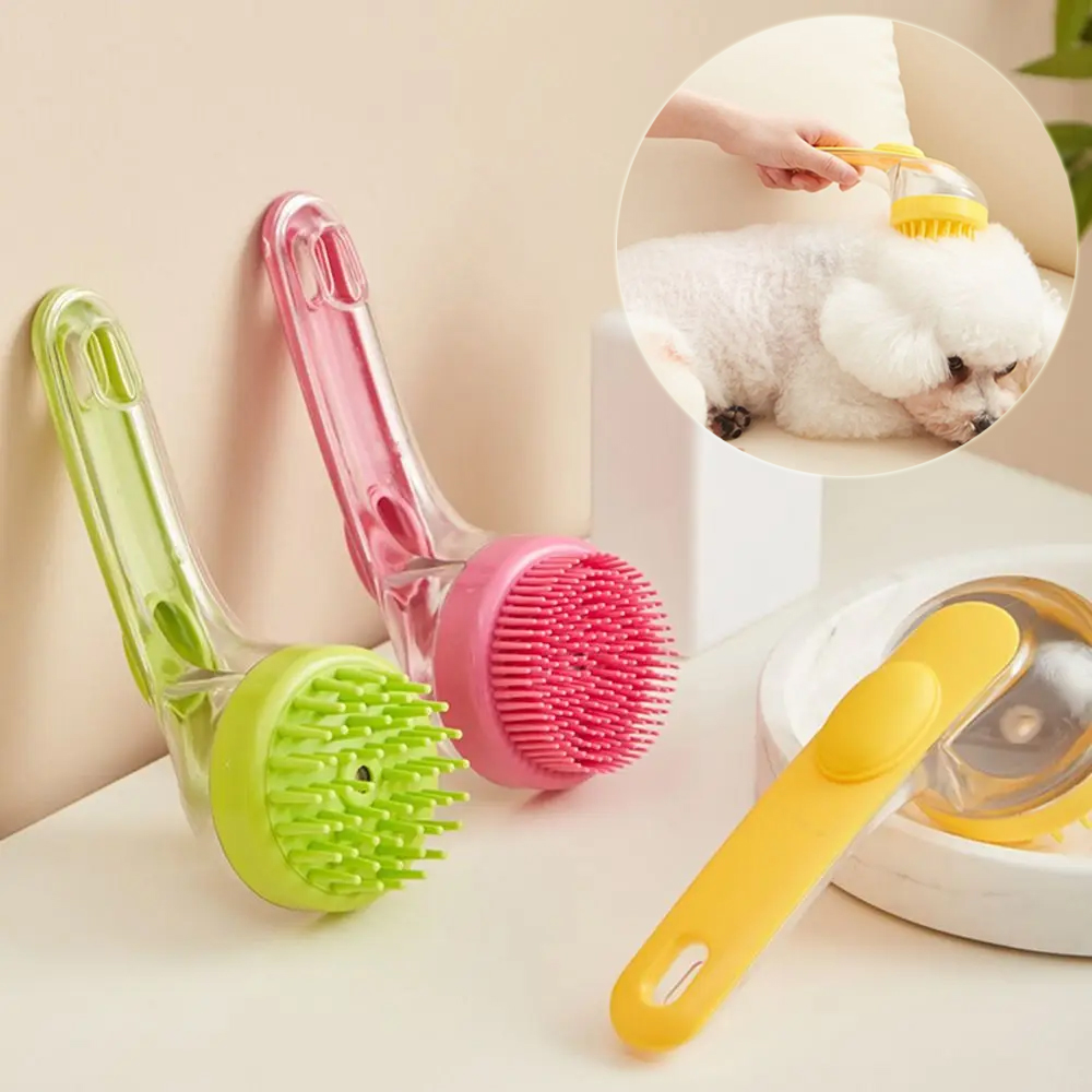 Still Wagging Bath & Lather Brush — Shampoo Built In