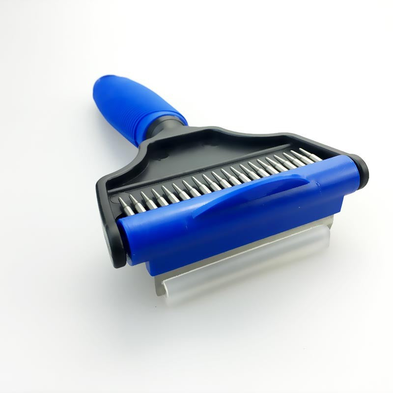 Pet De-Shedding Brush for Dogs, Grooming Tool
