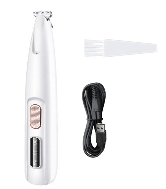 PawGlow Paw Pad Trimmer — Quiet LED Trimmer for Paw Fur