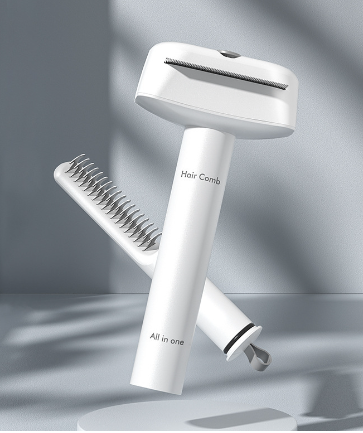 Self-Cleaning Pet Grooming Brush for Dogs