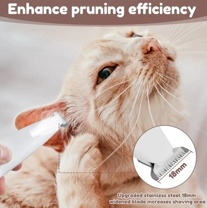 PawGlow Paw Pad Trimmer — Quiet LED Trimmer for Paw Fur