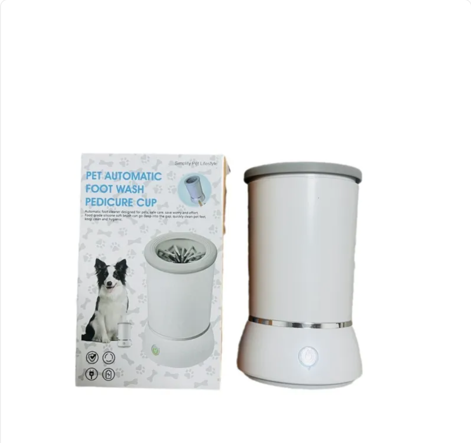 Still Wagging Paw Wash Cup — Muddy Paws, Thirty Seconds
